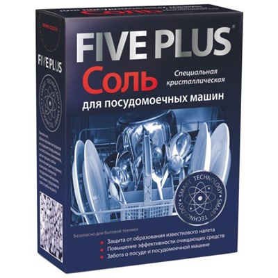 FIVE PLUS Соль для ПММ 1,5кг 18697