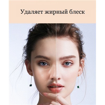 VENZEN, Рассыпчатая, полупрозрачная, матирующая пудра, Light Penetration Skin Powder 8,5гр.