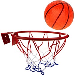 Баскетбольная рама с надувным баскетбольным мячом 25*20, сетка арт.Т20093