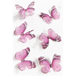 Бабочки шифоновые средние 4,5 см (10 шт) SF-4483, №7