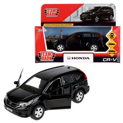Технопарк. Модель "Honda CR-V" металл 12 см, двери, багаж, инерц, черный, кор.  арт.CR-V-BK