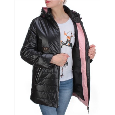 8250 BLACK Куртка демисезонная женская BAOFANI (100 гр. синтепон) размер 50