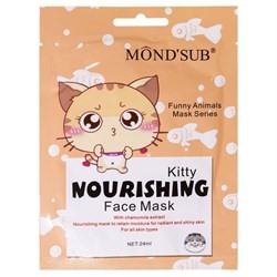 Тканевая маска для лица Mond'Sub Kitty Nourishing Face Mask