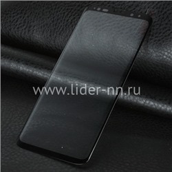 Защитное стекло на экран для Samsung Galaxy S9 5D FULL SKREEN (без упаковки) черное