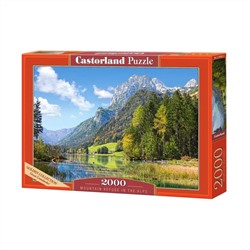Castorland. Пазл 2000 арт.C-200832 "Озеро в Альпах"