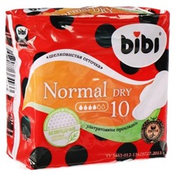 BIBI Normal Dry Ультра д/критических дней 10шт.