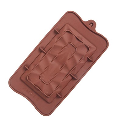 Форма силиконовая для шоколада «Плитка калейдоскоп»