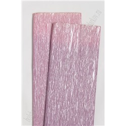 Бумага гофрированная перламутровая (SF-2863) розовый №80-104