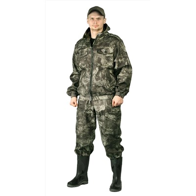 Костюм "КАСКАД" куртка/брюки,  цвет: кмф "скалолаз", ткань: Полофлис