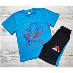 Костюм для мальчика (футболка+шорты) УЗБЕКИСТАН (9-10-11-12)