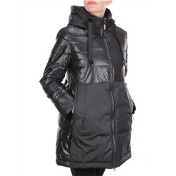 Z618-1 BLACK Куртка демисезонная женская (100 гр. синтепон) размеры 54