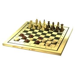 Игра 2 в 1 "Шахматы, шашки" арт.С-11а/В-6/ШК-24 (400*210*35)  /12