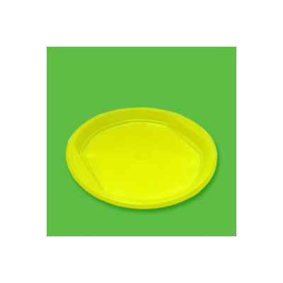 Тарелка десертная Д=170мм Желтая  Европак (2800/100)