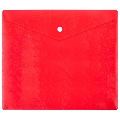 Папка-конверт на кнопке А5+ Expert Complete Premier 180мкм красный ЕС2113004
