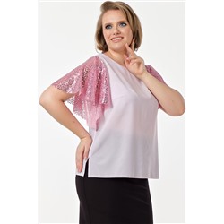 Женственная блуза с эффектными рукавами