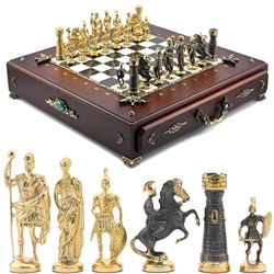 Шахматный ларец "Римские" 440*450*95мм
