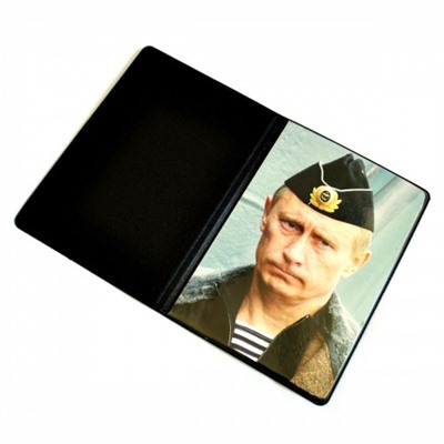 Обложка для паспорта "Путин (ВМФ)"