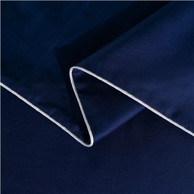 Комплект постельного белья Однотонный Сатин Элитный на резинке OCER011
