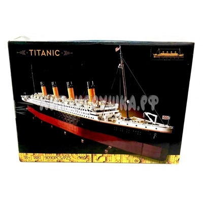 Конструктор Титаник 9090 дет. 1881 / KK8998 / 99090, 1881
