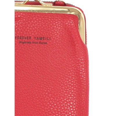 Сумка женская искусственная кожа YM-К 488-В  (для телефона),  2отд,  плеч/ремень,  красный 250413