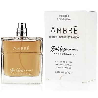 BALDESSARINI  AMBRE 90ml edt man   M~ БЕЗ УПАКОВКИ