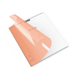 Тетрадь  18л клетка с пластиковой обложкой 56368 Классика CoverPrо Neon оранжевая Erich Krause