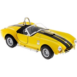 Kinsmart. Модель арт.КТ5322/3 "Shelby Cobra 427 s/c 1965" 1:32 (желтая) инерц.