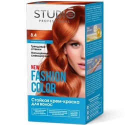 STUDIO  FASHION COLOR Краска стойкая 8.4 огненно-рыжий