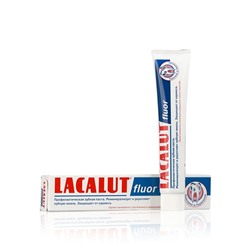 Lacalut fluor, профилактическая зубная паста, 75 мл