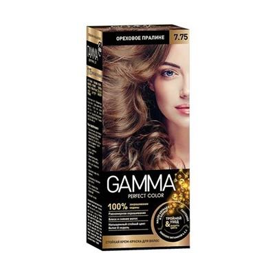 GAMMA Perfect Color Краска д/волос 7,75 ореховое пралине