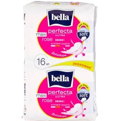 BELLA Perfecta Ультра  Макси Роз део (extra soft) 16шт. супертонкие  (5к.)