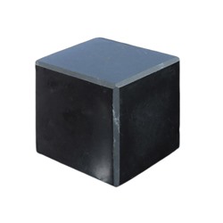 Куб из шунгита полированный, сторона 60-65мм