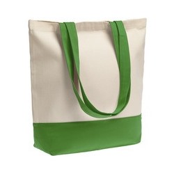 Холщовая сумка Shopaholic, ярко-зеленая